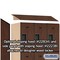 Salsbury Industries 3 Tier Designer Locker, 54"Wx76"Hx24"D, 9 Door, Mahogany 18-23364MAH - alternate 2